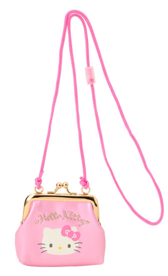 SANRIO ORIGINAL HELLO KITTY COIN PURSE WITH ROPE