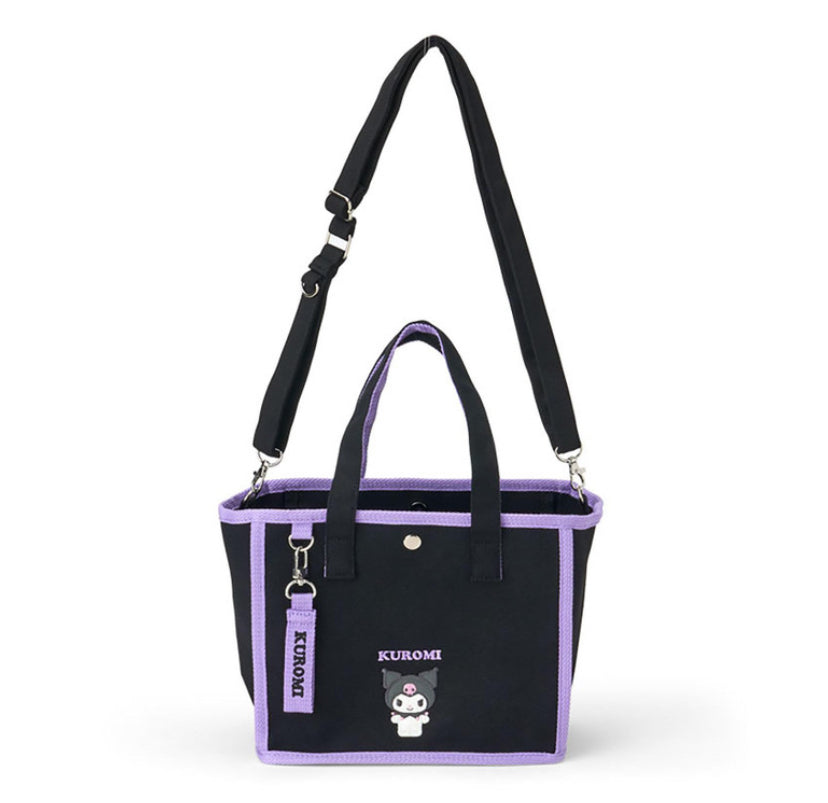SANRIO KUROMI 2-WAY MINI TOTE BAG SHOULDER BAG