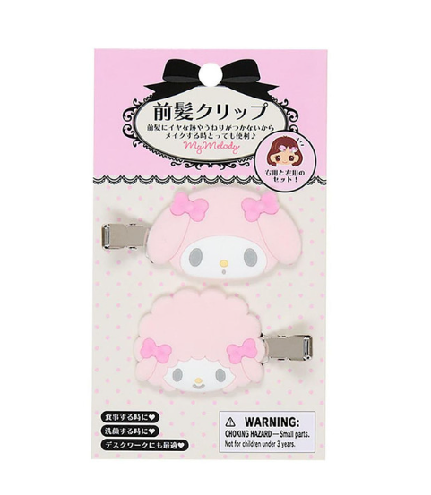 SANRIO ORIGINAL MY MELODY X MY SWEET PIANO BANGS CLIP SET