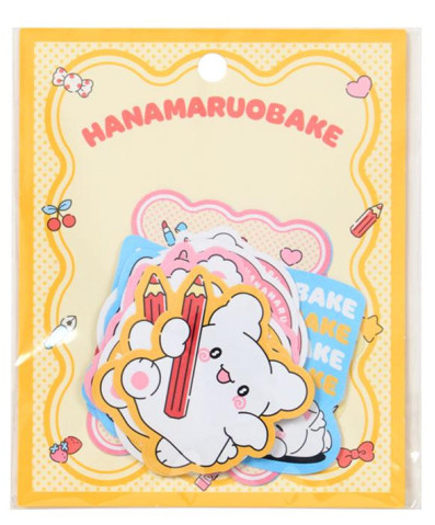 SANRIO ORIGINAL HANAMARUOBAKE TOGETHER WITH FRIENDS ORIGINAL STICKER SET
