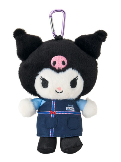 SANRIO ORIGINAL KUROMI MINI SANRIO 55TH ANNIVERSARY MASCOT HOLDER