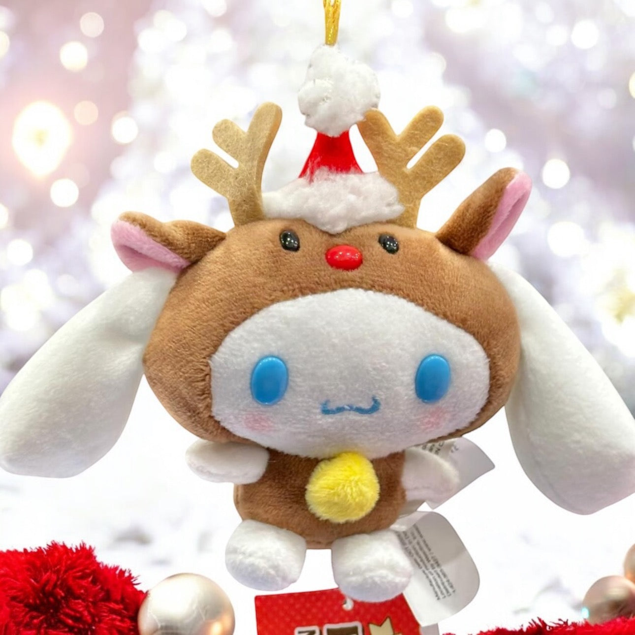 SANRIO CINNAMOROLL MASCOT / PLUSH ORNAMENT REINDEER KT