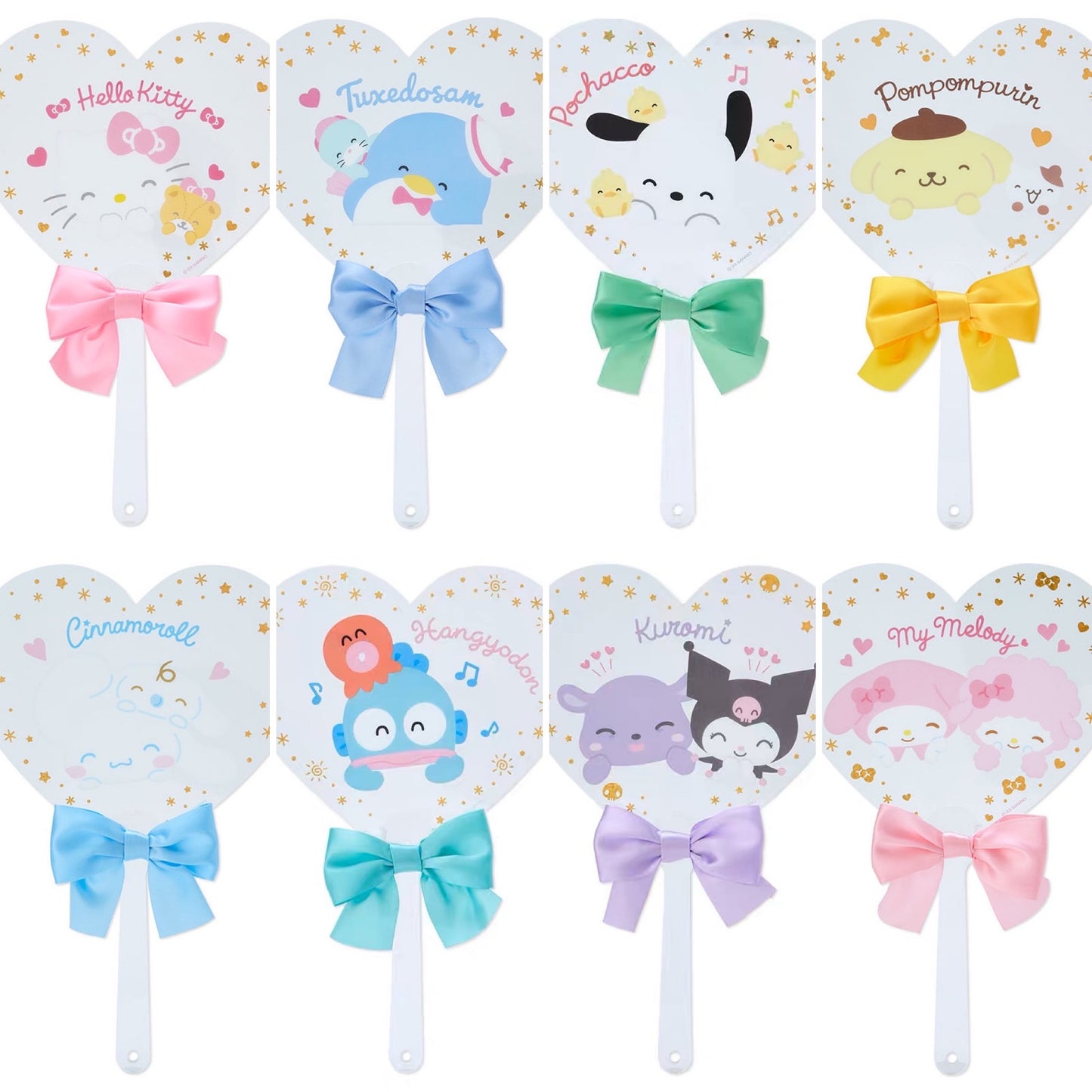 SANRIO ORIGINAL HANGYODON HANDHELD FAN SMILING