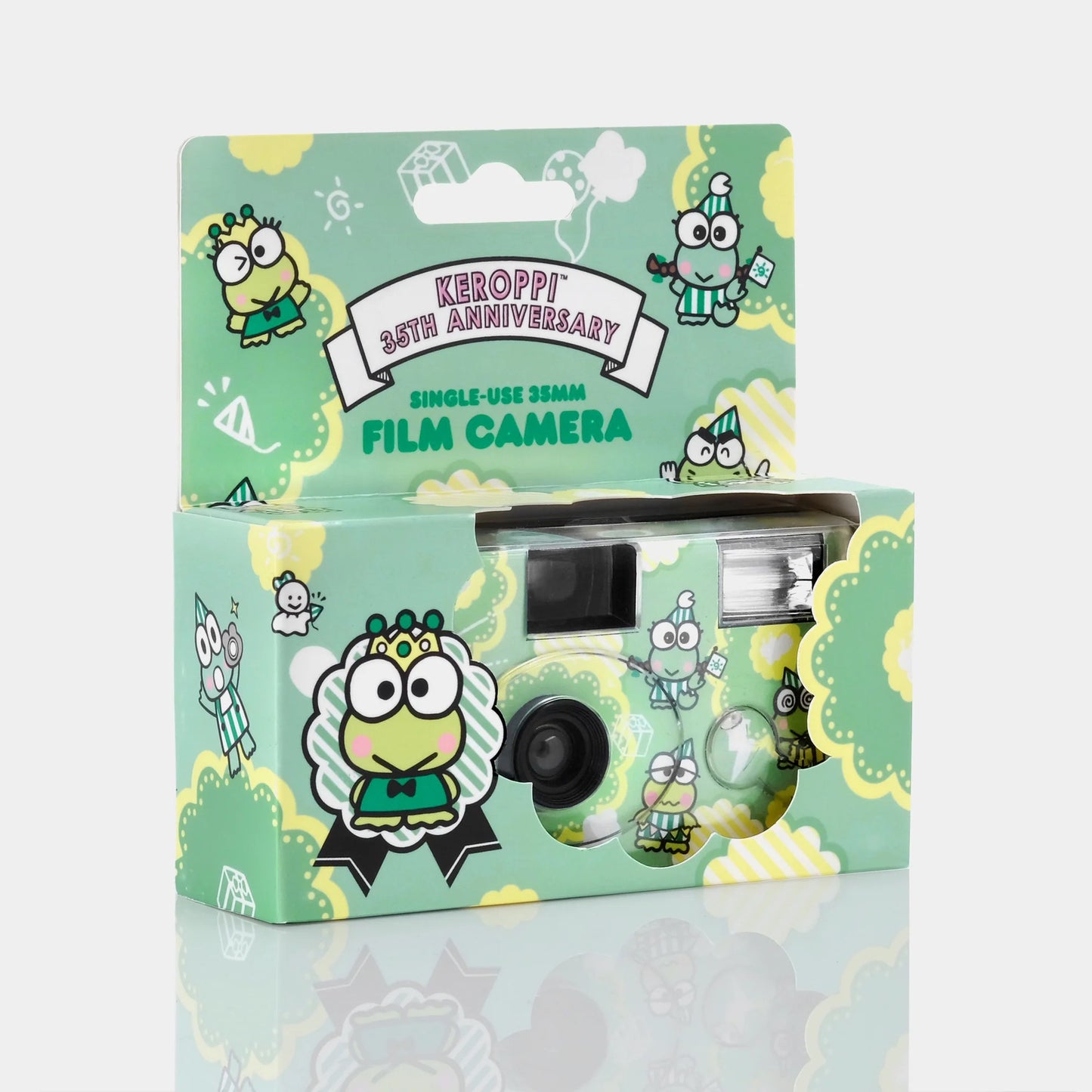 SANRIO KEROPPI SINGLE USE 35MM FILM CAMERA WITH FILM