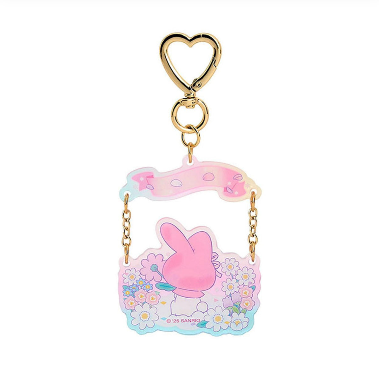 SANRIO MY MELODY ACRYLIC KEYCHAIN (EVERYONE IS A STAR)