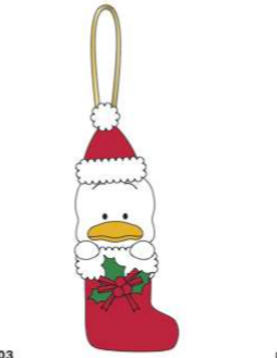 SANRIO AHIRUNOPEKKLE MASCOT ORNAMENT CHRISTMAS STOCKING