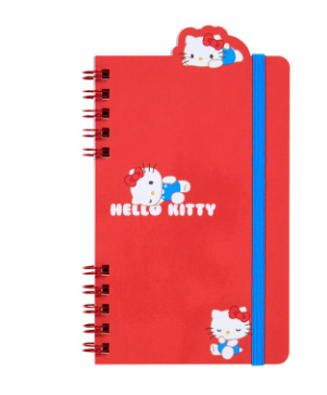 SANRI ORIGINAL HELLO KITTY RING NOTEBOOK