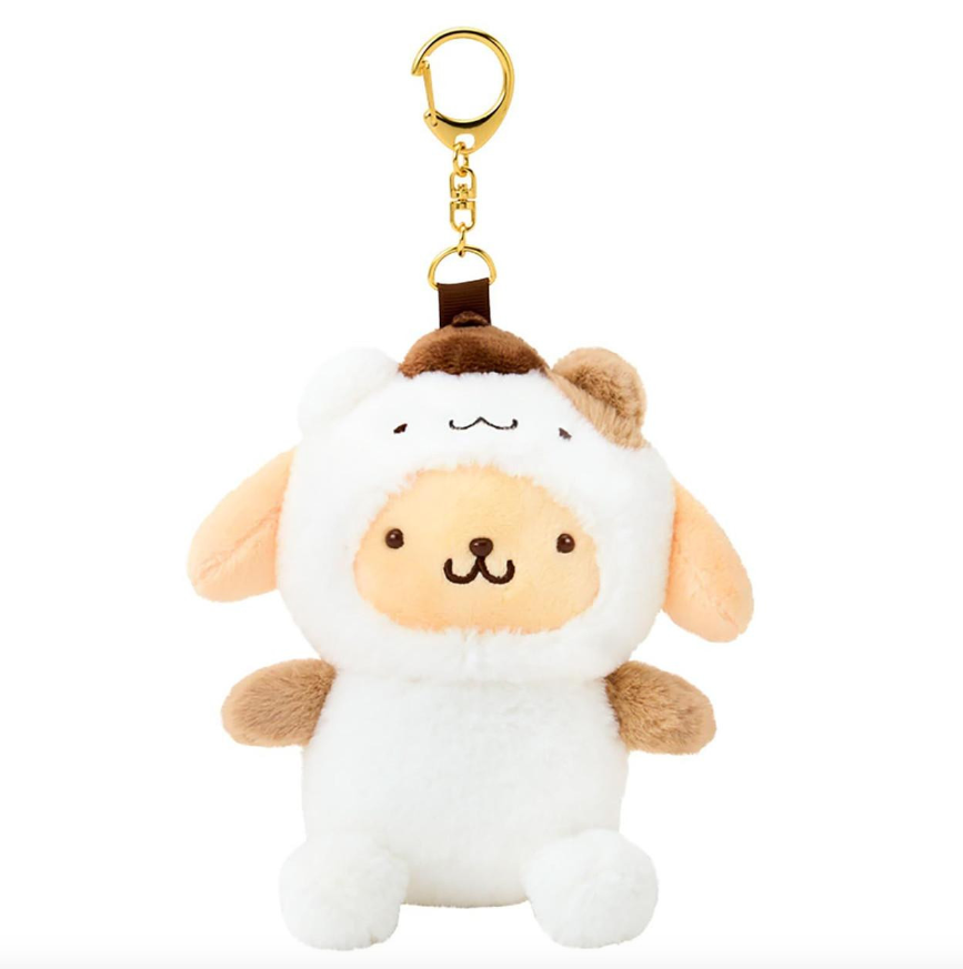 SANRIO ORIGINAL POMPOMPURIN MASCOT HOLDER (TOGETHER WITH BELOVED FRIENDS)