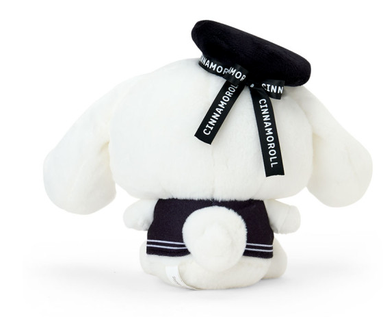 SANRIO ORIGINAL CINNAMOROLL MONTONE PLUSH BLACK & WHITE