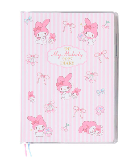 SANRIO ORIGINAL MY MELODY BLOCK TYPE B6 DIARY 2027