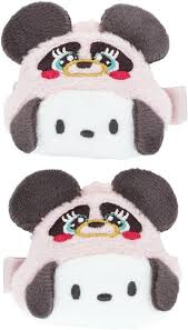 SANRIO JAPAN ORIGINAL POCHACCO / PANDA HAIR CLIP SET