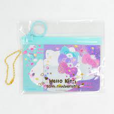 SANRIO JAPAN ORIGINAL HELLO KITTY 50TH ANNIVERSARY STICKERS PACK SET