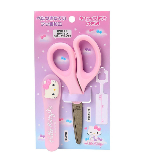 SANRIO ORIGINAL HELLO KITTY SCISSORS WITH CAP FACE