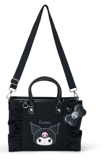 SANRIO ORIGINAL KUROMI SQUARE 2WAY BAG WITH CHARM