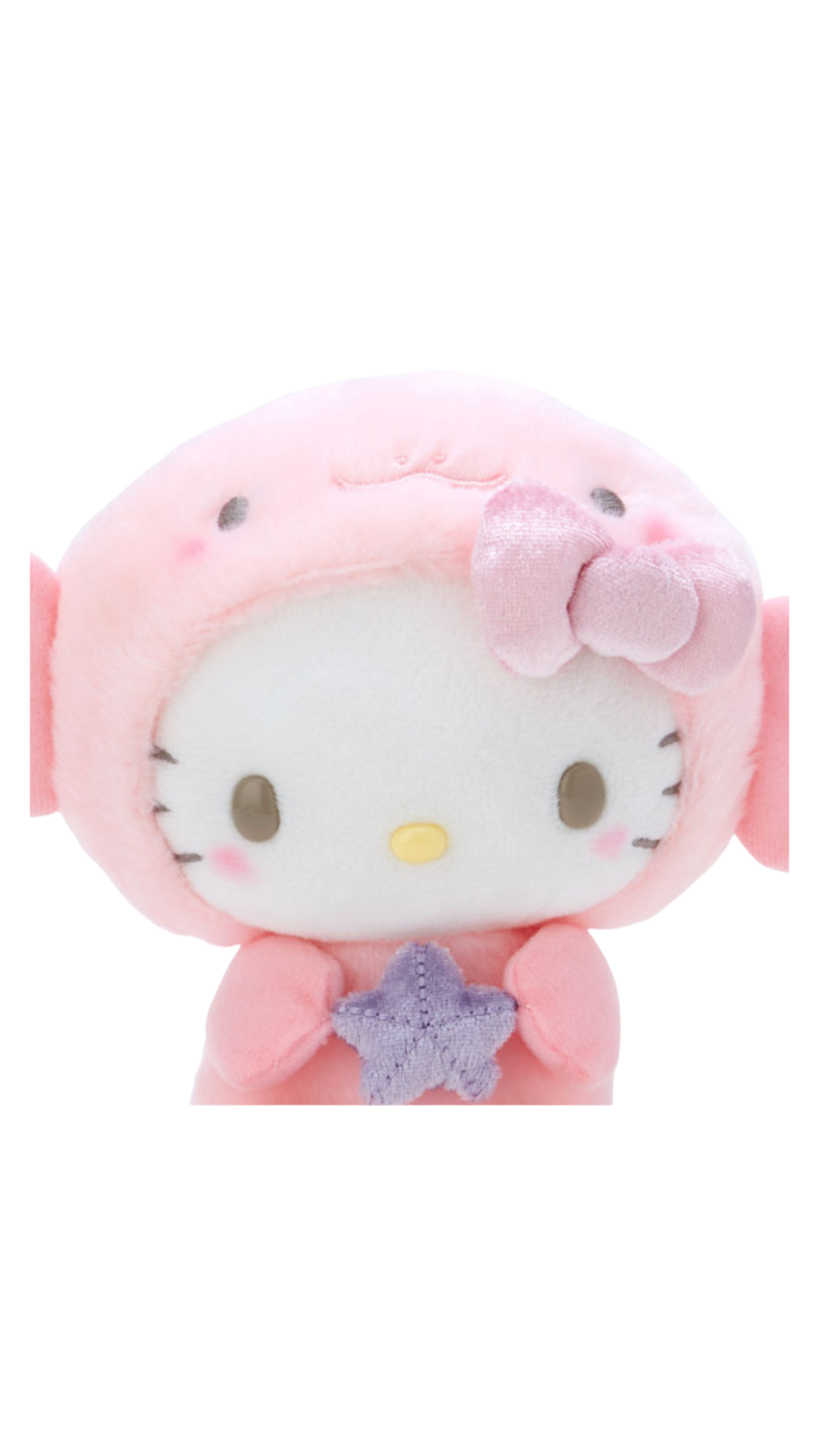SANRIO ORIGINAL HELLO KITTY AQUATIC CREATURES AXOLOTL PLUSH KT