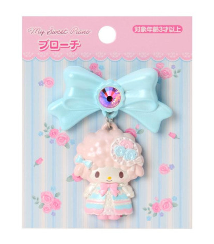 SANRIO ORIGINAL MY SWEET PIANO FAIRY TALE PARTY MASCOT BROOCH
