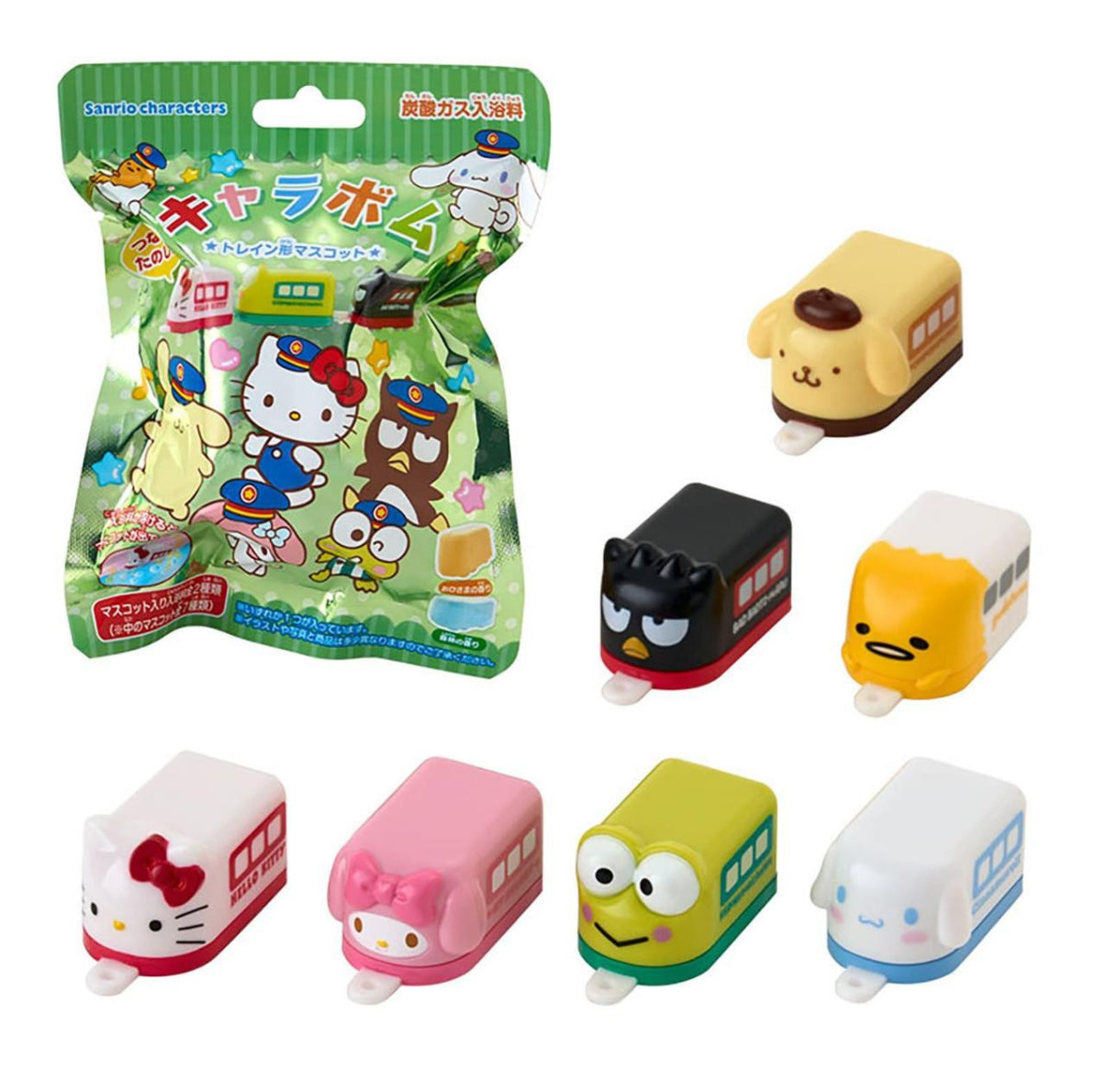 SANRIO CHARACTERS BATH BOMMB CHU CHU TRAIN