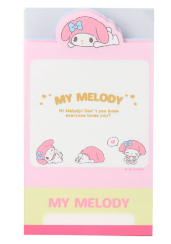 SANRIO ORIGINAL MY MELODY HAND DELIVERY MEMO PAD