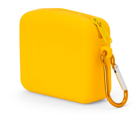 SANRIO ORIGINAL POMPOMPURIN MINI SILICONE MINI POUCH WITH CLIP