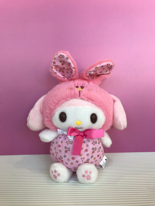 MY MELODY FLOWER BUNNY CLIP MASCOT