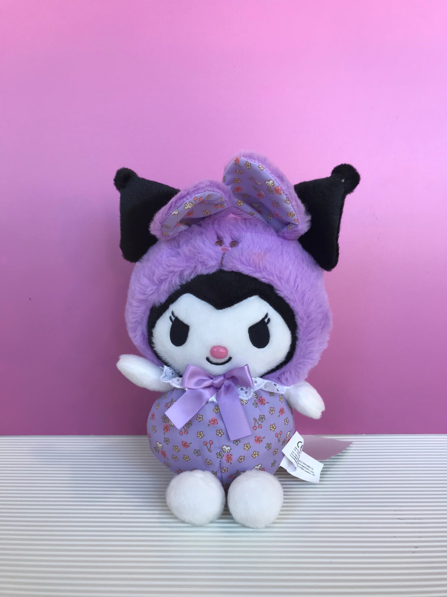 KUROMI 9 IN PLUSH FLOWER BUNNY
