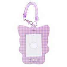 SANRIO ORIGINAL KUROMIPLUSH SHAPED PASS CASE PITATTO FRIENDS PHOTO