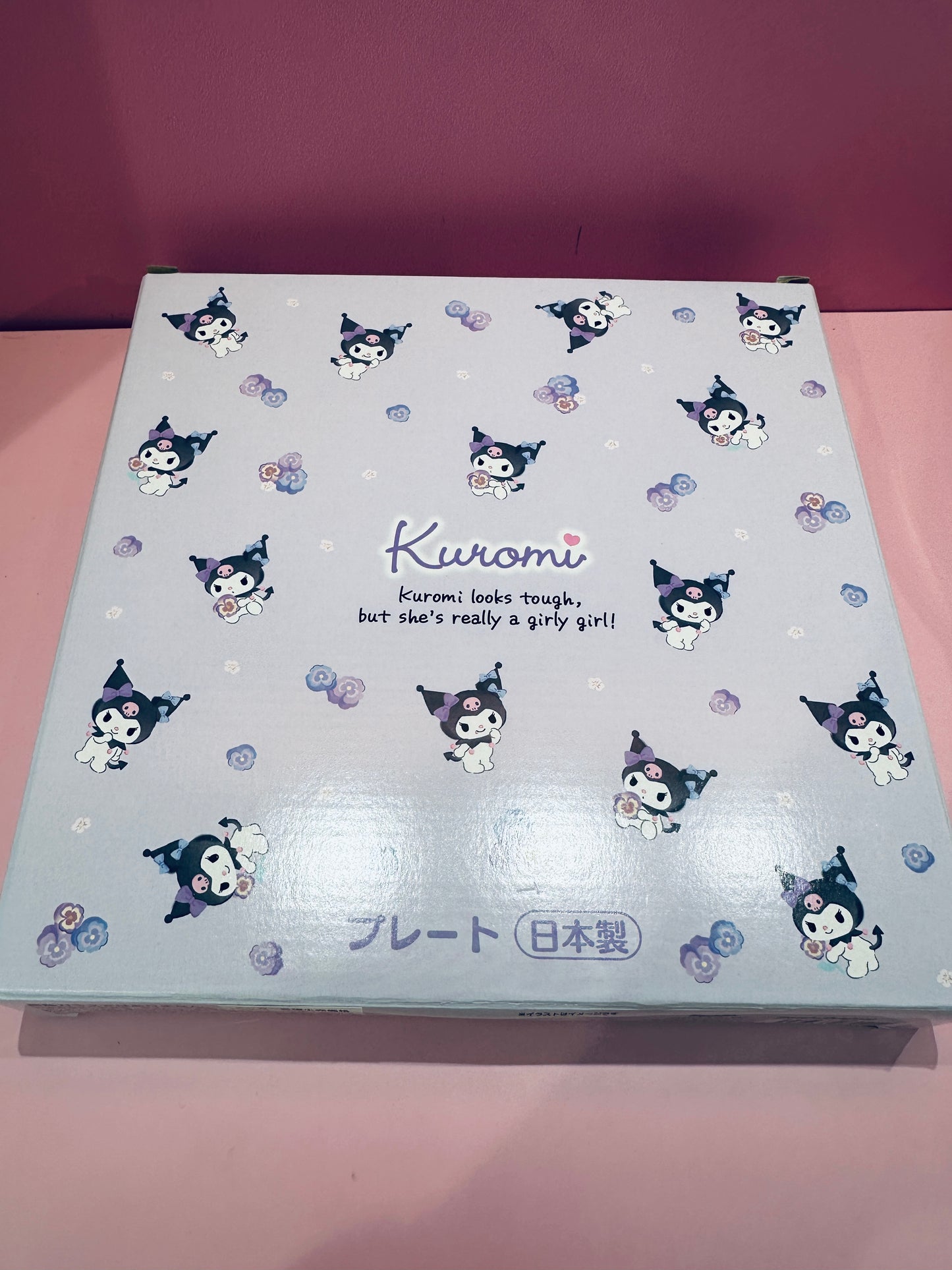 SANRIO ORIGINAL KUROMI GLASS PLATE
