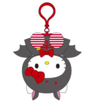 SANRIO HELLO KITTY MASCOT CLIP ON BAT HALLOWEEN