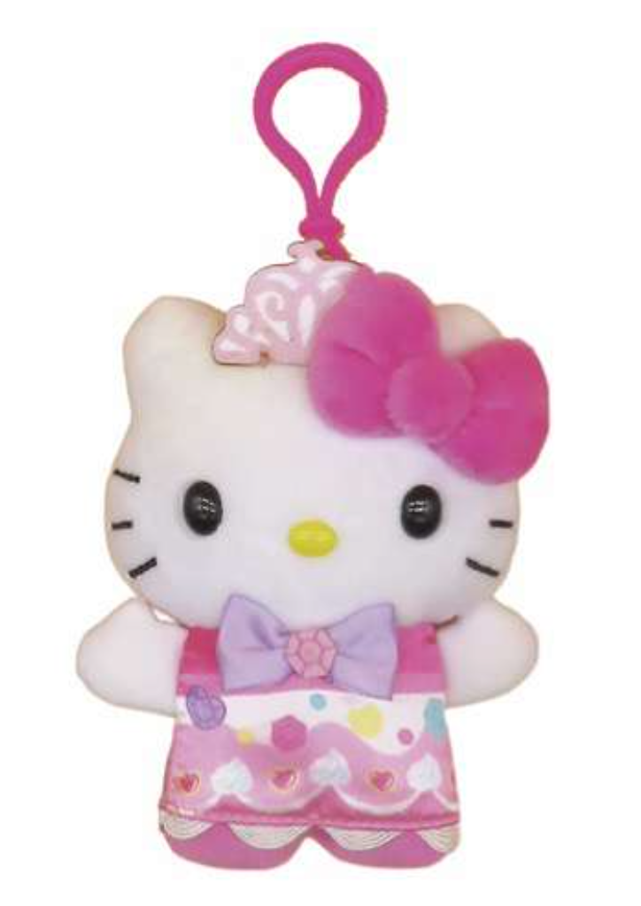 SANRIO HELLO KITTY MASCOT CLIP ON PRINCESS FLAT