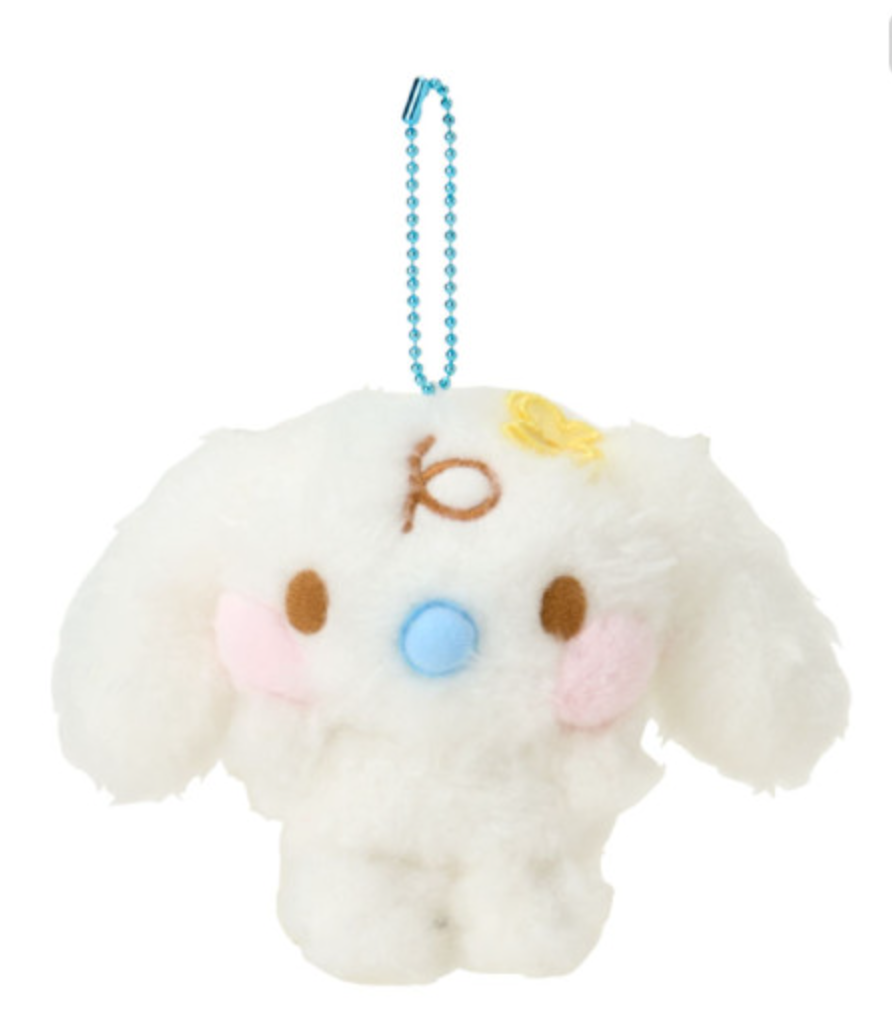 SANRIO ORIGINAL CINNAMOROLL PLUMP CHEEKS MILK MASCOT HOLDER