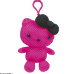 HELLO KITTY MASCOT CLIP ON PINK SUMMER MOOD