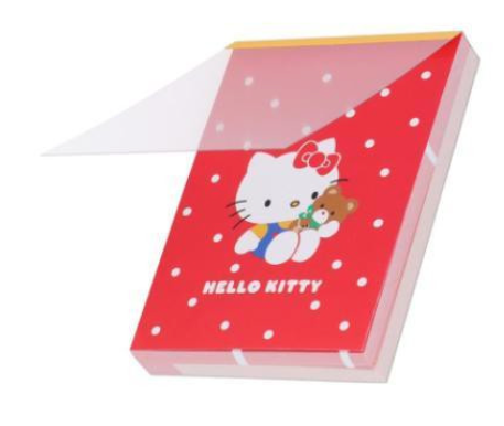 SANRIO ORIGINAL HELLO KITTY MINI NOTEPAD MY BEAR 50TH ANNIVERSARY