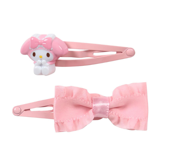 SANRIO ORIGINAL MY MELODY KIDS HAIRPIN SET RIBBON