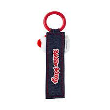 SANRIO HELLO KITTY DENIM KEYCHAIN