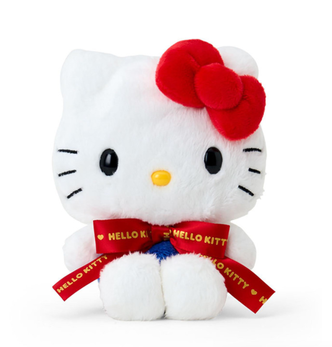 SANRIO ORIGINAL HELLO KITTY PLUSH TOY (GRAND PRIX 2ND EDITION LOGO RIBBON CHARACTER AWARD 2026)