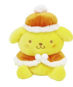 SANRIO ORIGINAL POMPOMPURIN CAPE MASCOT PLUSH PN