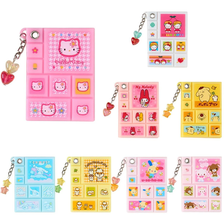 SANRIO ORIGINAL CHARACTERS TILE STICKER STYLE MINI MIRROR BLIND BOX (HEISEI ERA GIRL'S ITEM)