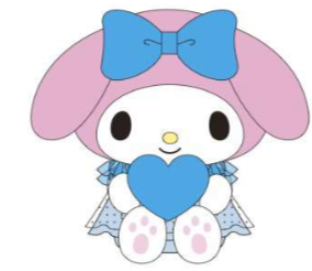 SANRIO MY MELODY BEAN DOLL SOMETHING BLUE