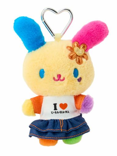 SANRIO ORIGINAL USAHANA I LOVE SANRIO CHARACTERS MASCOT HOLDER