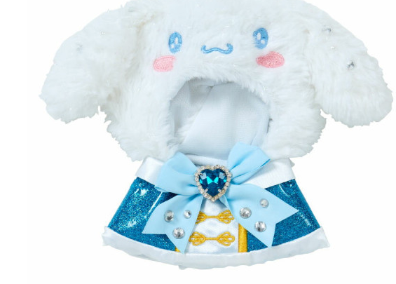 SANRIO ORIGINAL CINNAMOROLL PLUSH COSTUMER ENJOY IDOL SPARKLE