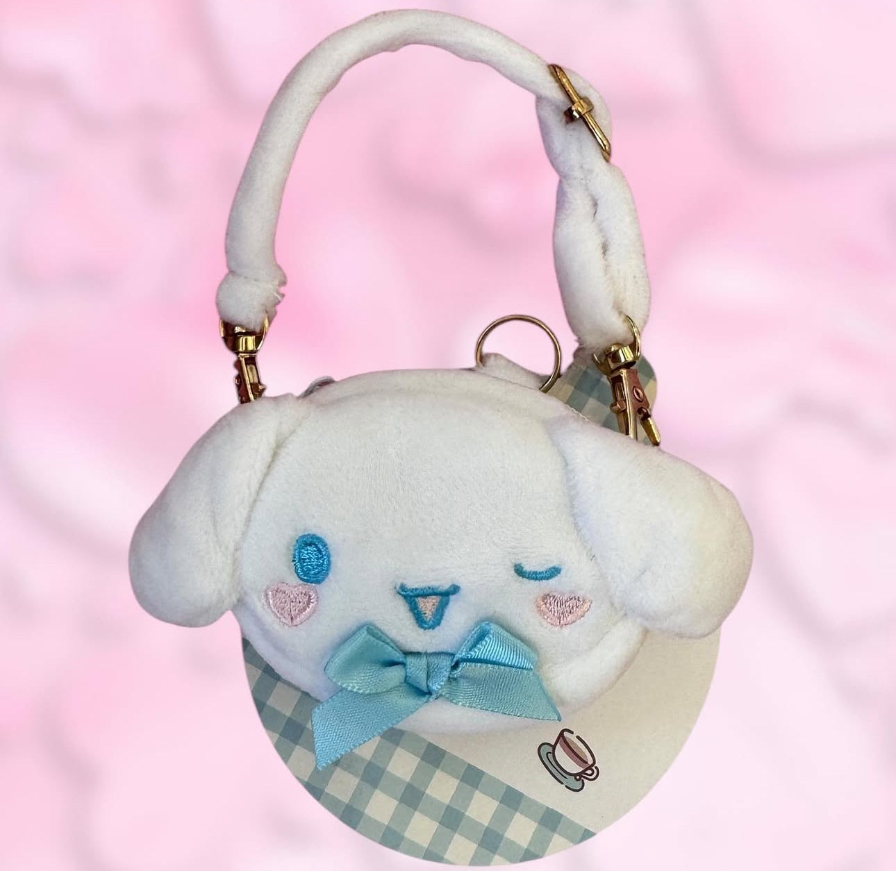 SANRIO ORIGINAL CINNAMOROLL PLUSH MASCOT COIN PURSE