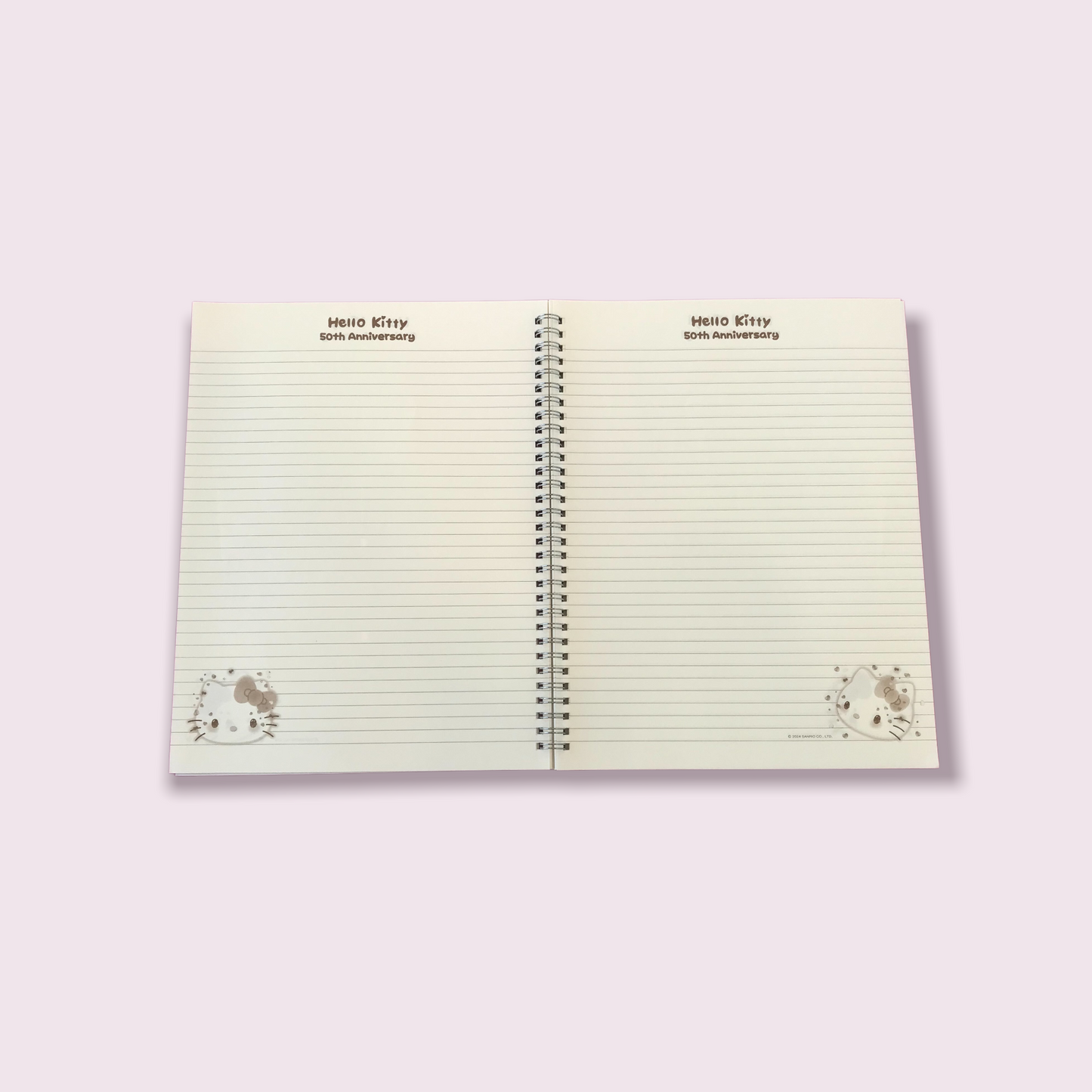 SANRIO HELLO KITTY 50TH ANNIVERSARY NOTEBOOK