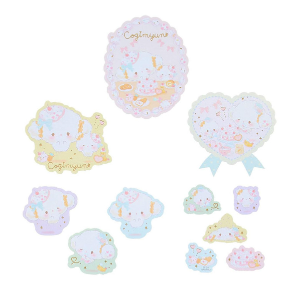 SANRIO ORIGINAL COGIMYUN STICKER SET SWEETS PARTY 10TH ANNIVERSARY