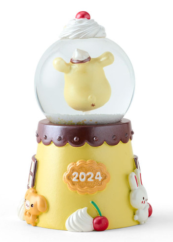 SANRIO ORIGINAL POMPOMPURIN SNOW GLOBE 2024 SMALL