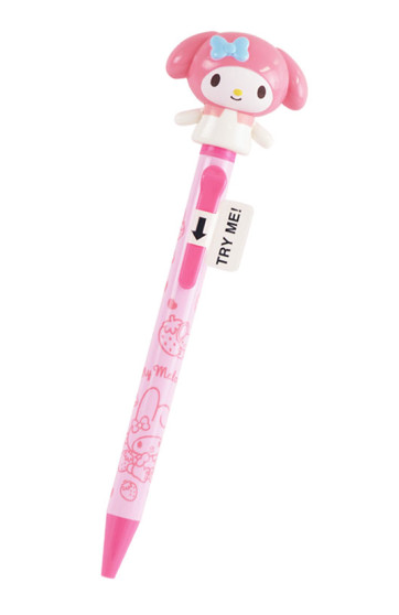 SANRIO ORIGINAL MY MELODY BYE BYE ACTION MASCOT BALLPOINT PEN