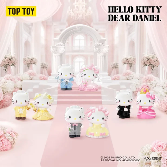 SANRIO HELLO KITTY AND DEAR DANIEL CENTURY WEDDING FIGURINE BLIND BOX