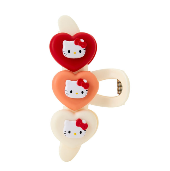 SANRIO ORIGINAL HELLO KITTY HAIR CLAW CLIP HEART