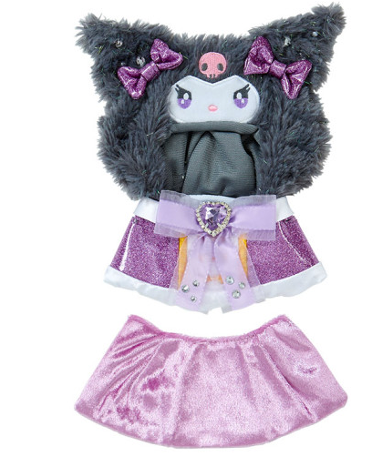 SANRIO ORIGINAL KUROMI PLUSH COSTUMER ENJOY IDOL SPARKLE