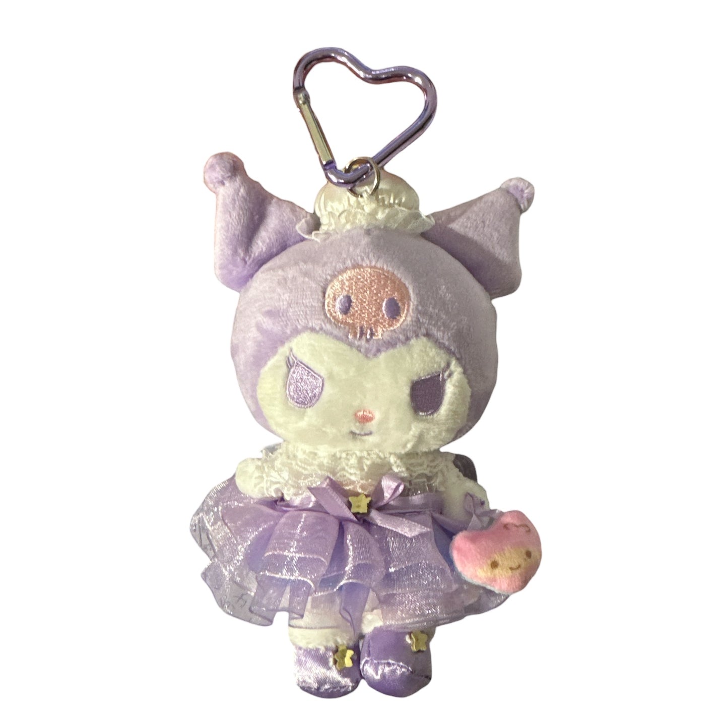 SANRIO ORIGINAL KUROMI MASCOT PLUSH LITTLE TWIN STARS LALA PURPLE