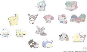 SANRIO JAPAN ORIGINAL CHARACTERS FIGURES CLIP